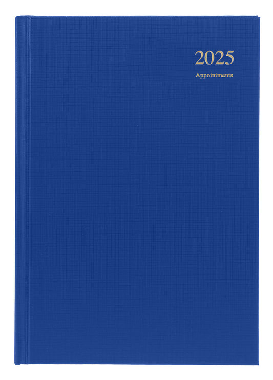 DIARY 2025 COLLINS ESSENTIAL A4 ESSA41A.60 APPOINTMENT 1DTP BLUE   G86419.25