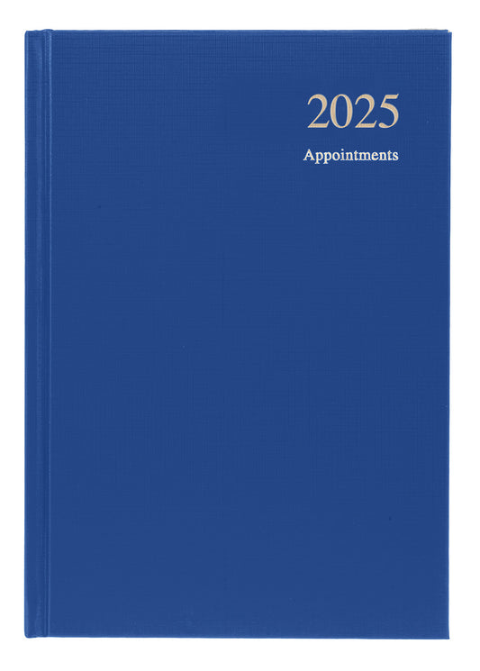 DIARY 2025 COLLINS ESSENTIAL A5 ESSA51A.60 APPOINTMENT 1DTP BLUE   G86422.25