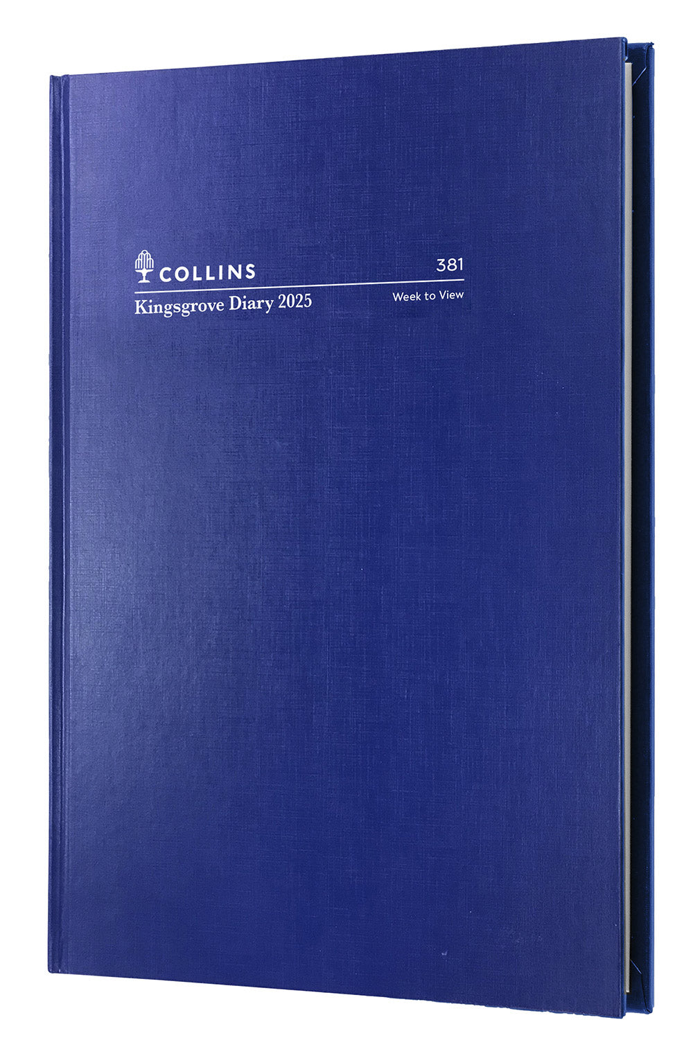 DIARY 2025 COLLINS KINGSGROVE A5 381.P59 WTV BLUE   G86436.25