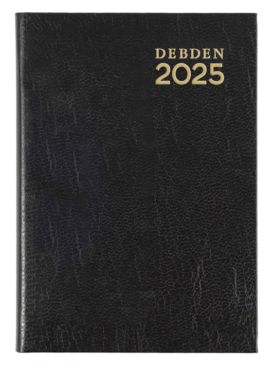 DIARY 2025 DEBDEN KYOTO A7 105X74MM 3333.P99 WTV BLACK   G86444.25