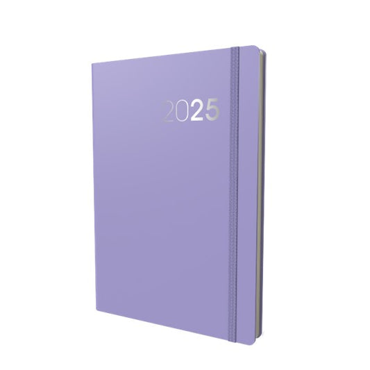 DIARY 2025 COLLINS LEGACY A5 CL53.55 WTV PURPLE   G86455.25