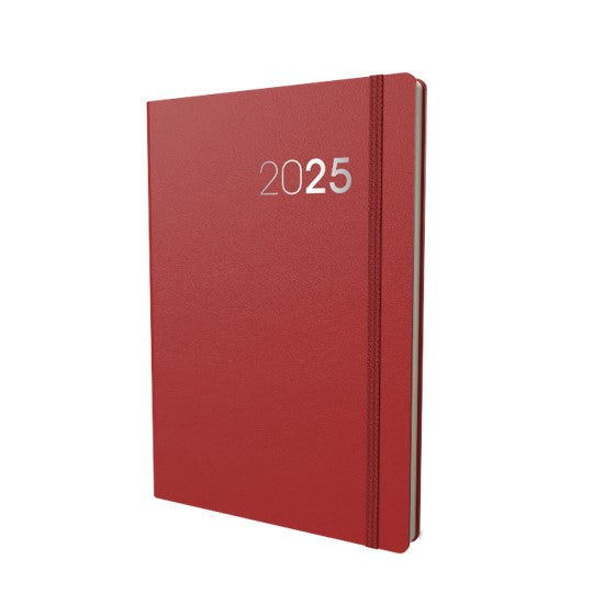 DIARY 2025 COLLINS LEGACY A5 CL53.15 WTV RED   G86456.25