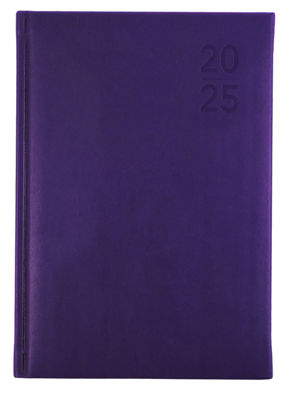 DIARY 2025 DEBDEN SILHOUETTE A5 S5100.P55 1DTP PURPLE   G86479.25