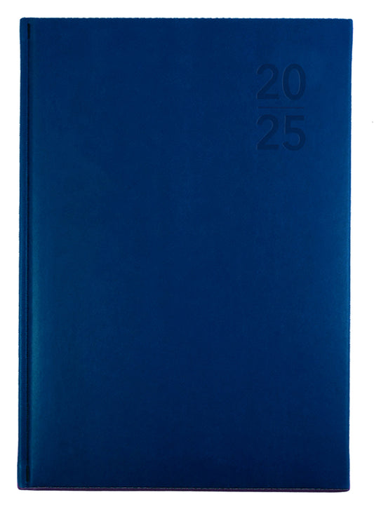 DIARY 2025 DEBDEN SILHOUETTE A5 S5700.P59 WTV NAVY   G86480.25