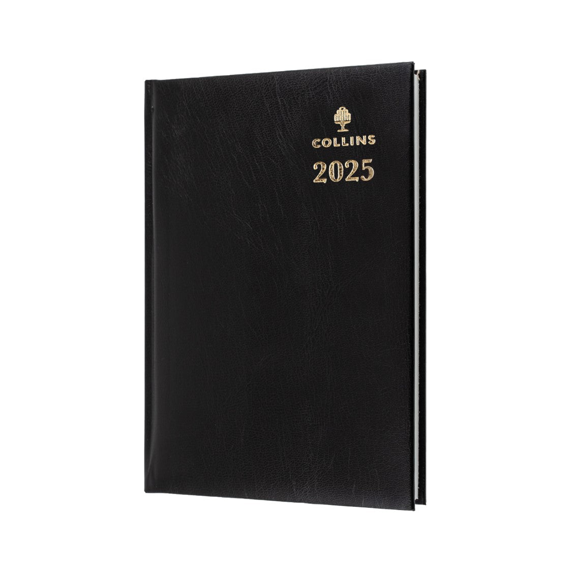 DIARY 2025 COLLINS STERLING A5 384.P99 WTV BLACK   G86492.25