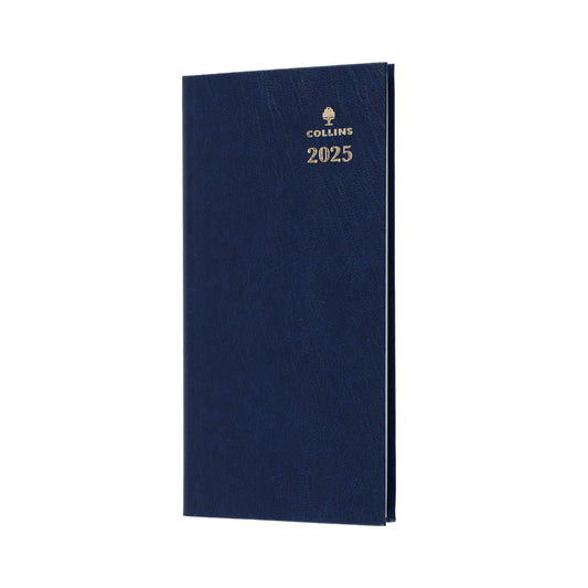 DIARY 2025 COLLINS STERLING B6/7 176X88MM 373P.P59 WTV PORTRAIT NAVY   G86497.25