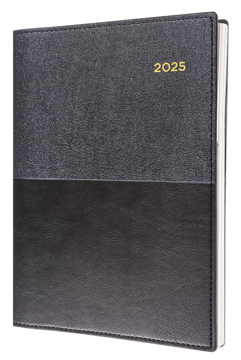 DIARY 2025 COLLINS VANESSA A4 345.V99 WTV BLACK   G86511.25