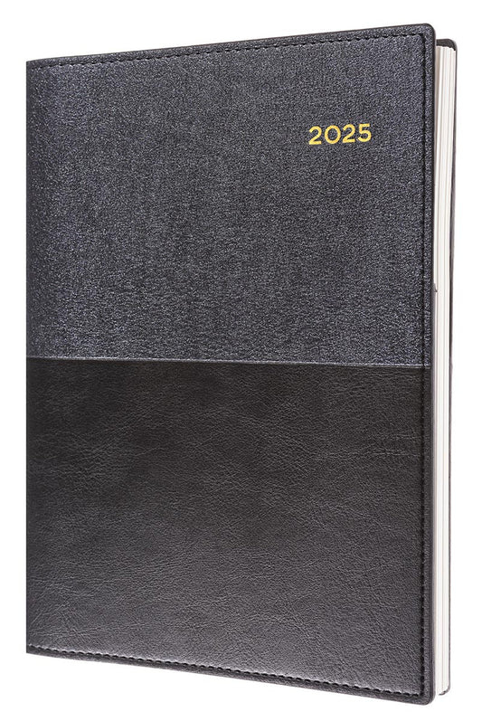 DIARY 2025 COLLINS VANESSA A4 345.V99 WTV BLACK   G86511.25