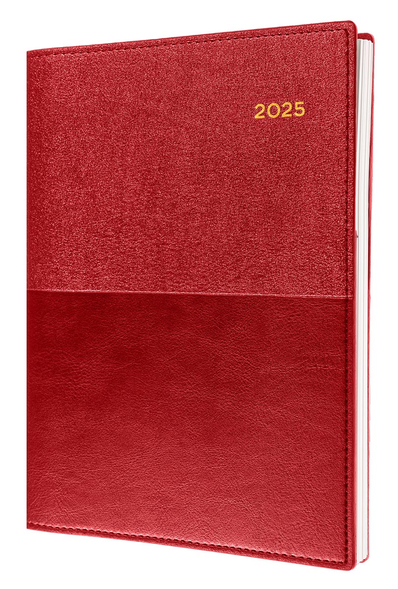 DIARY 2025 COLLINS VANESSA A4 345.V15 WTV RED   G86514.25