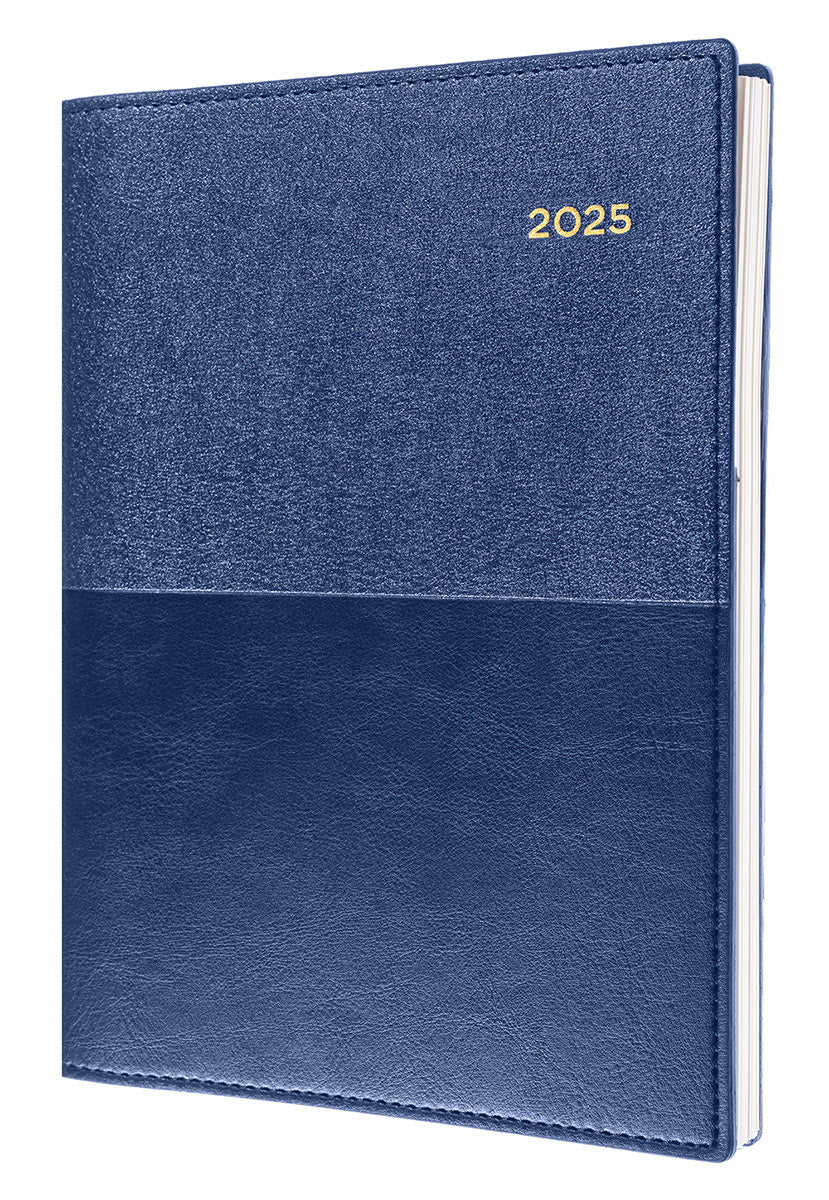 DIARY 2025 COLLINS VANESSA A5 185.V59 1DTP BLUE   G86524.25