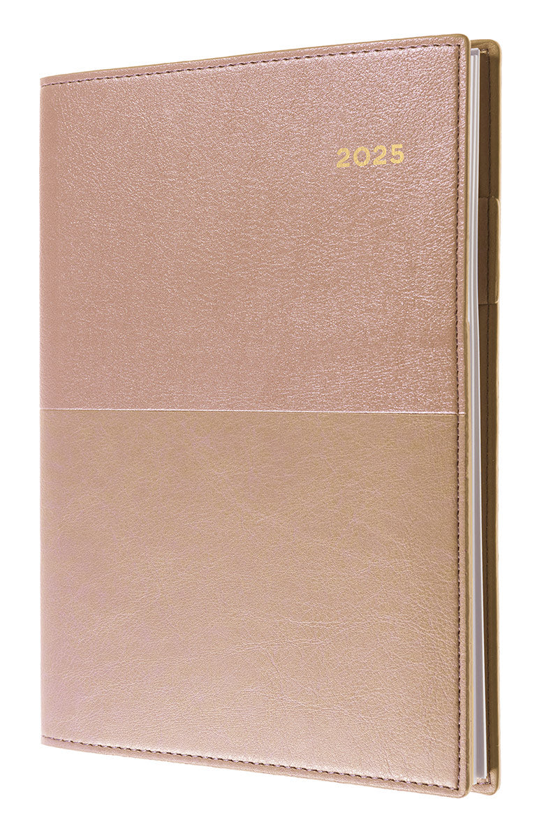 DIARY 2025 COLLINS VANESSA A5 385.V49 WTV ROSE GOLD   G86534.25