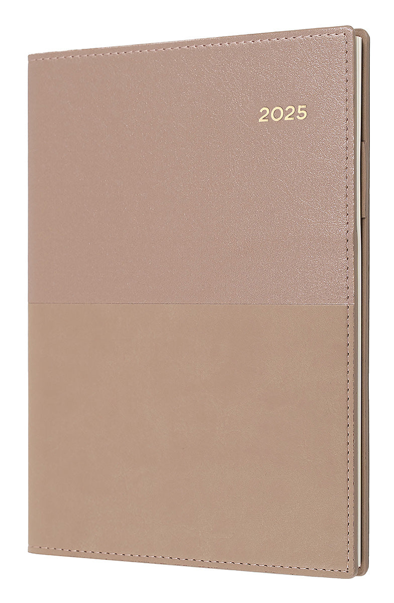 DIARY 2025 COLLINS VANESSA A5 585.V49 MTV ROSE GOLD   G86540.25