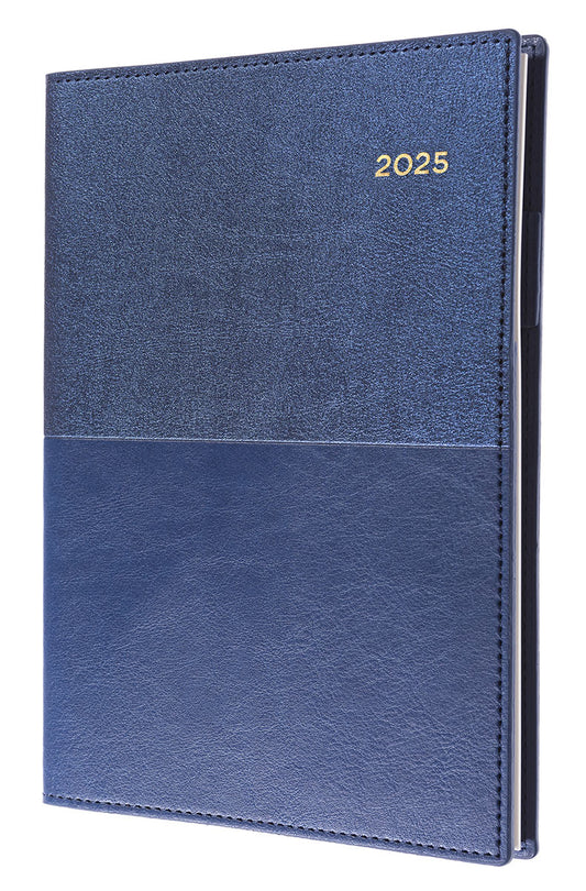 DIARY 2025 COLLINS VANESSA A6 105X148MM 165.V59 1DTP BLUE   G86543.25