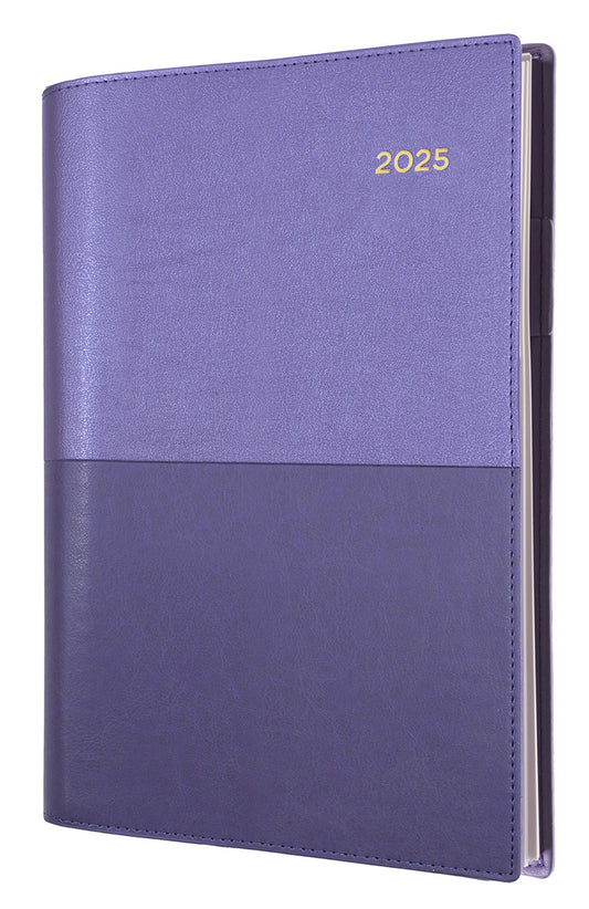 DIARY 2025 COLLINS VANESSA A6 105X148MM 165.V55 1DTP LILAC   G86544.25