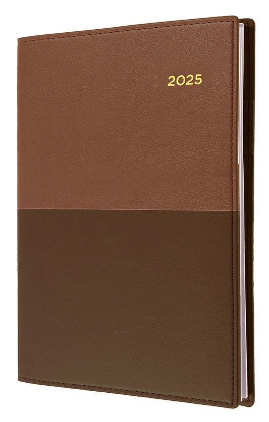 DIARY 2025 COLLINS VANESSA A6 105X148MM 165.V90 1DTP TAN   G86547.25