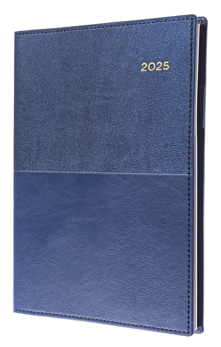 DIARY 2025 COLLINS VANESSA A6 105X148MM 365.V59 WTV BLUE   G86549.25