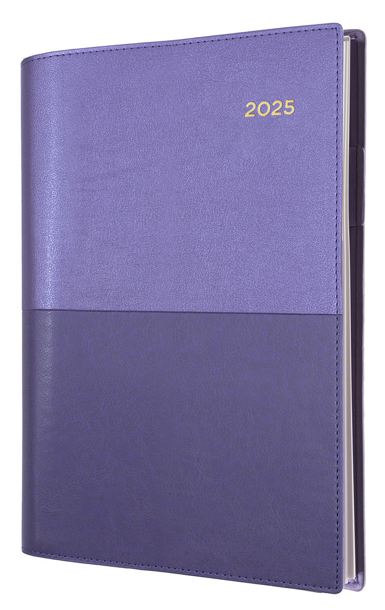 DIARY 2025 COLLINS VANESSA A6 105X148MM 365.V55 WTV LILAC   G86550.25