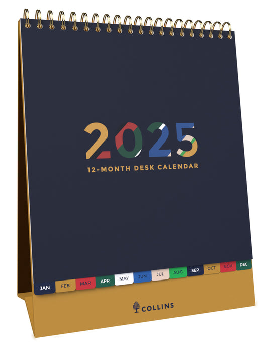 CALENDAR 2025 COLLINS 220X175MM EDGE MIRA DESK MTV   G86594.25