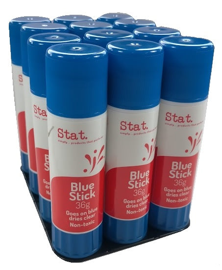 GLUE STAT 36GM BLUE STICK BULK PACK   G86681