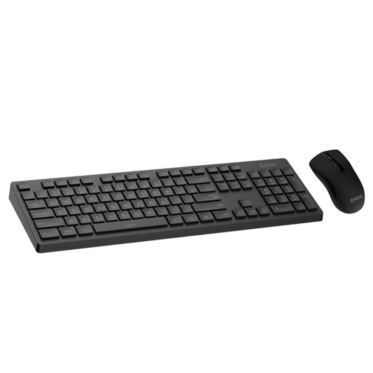 MOKI KEYBOARD & MOUSE COMBO - WIRELESS + NANO RECEIVER MOKI BLACK   G86685