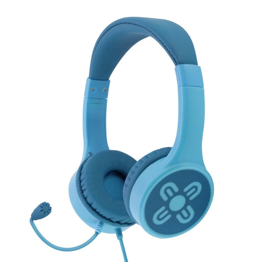 HEADPHONES MOKI CHATZONE W/BOOM MIC BLUE/BLUE   G86717