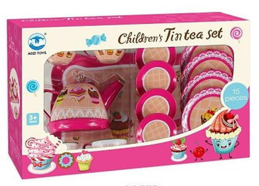 TOY TEA SET SWEET CUP CAKE 15 PIECE   G86729