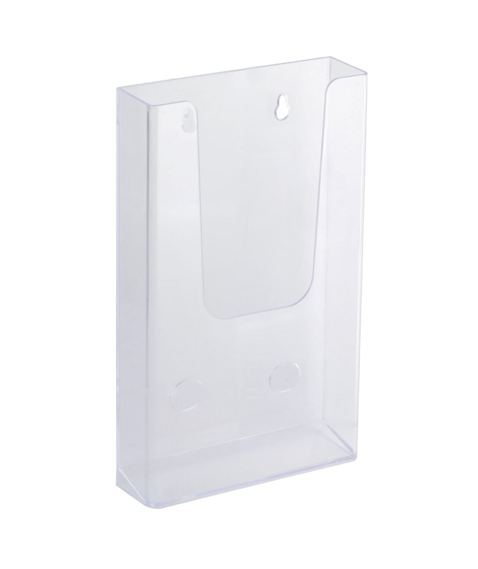 BROCHURE HOLDER DL WALL MOUNT CLEAR   G86922