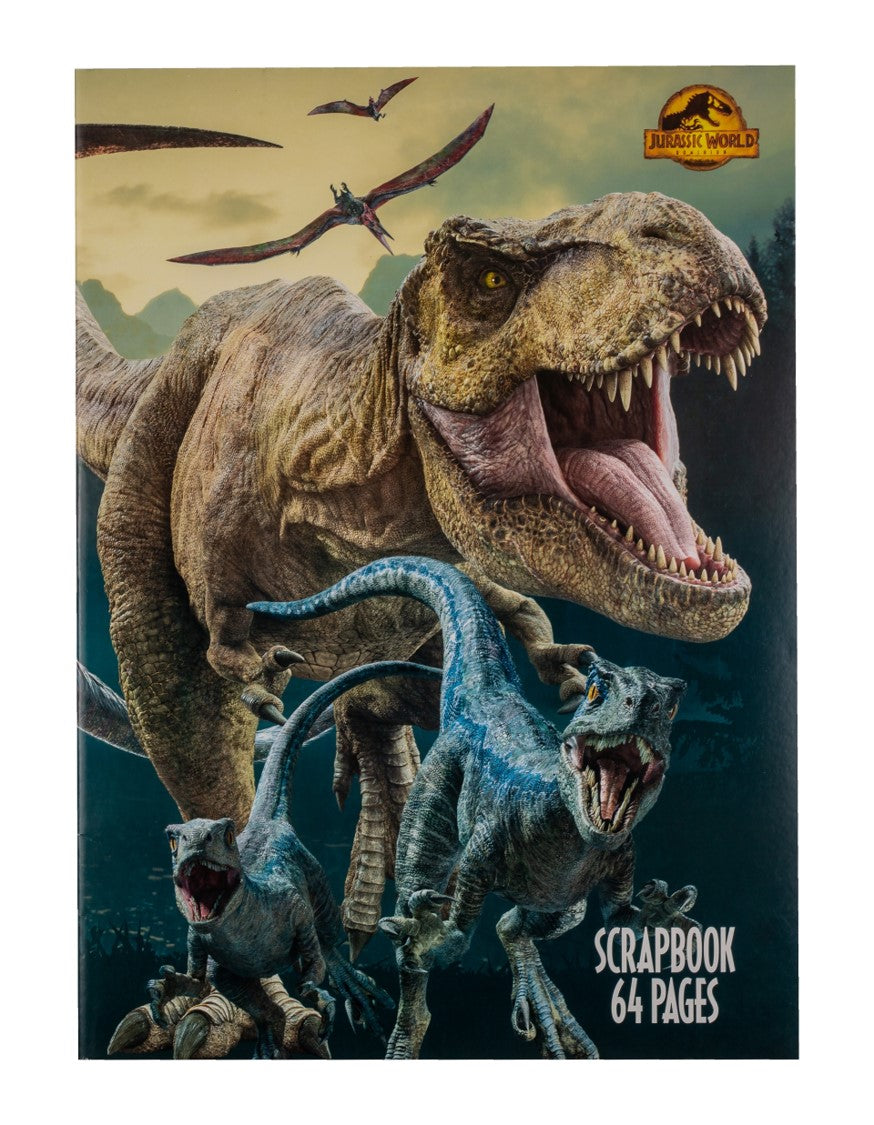 SCRAPBOOK JURASSIC WORLD 64 PAGES   G87460