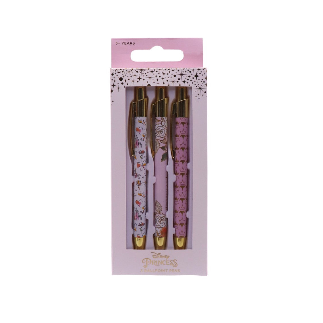 PEN PRINCESSES BALLPOINT PENS 3 PACK   G87476