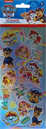 STICKERS PAW PATROL 3 PACK HOLOGRAPHIC   G87590