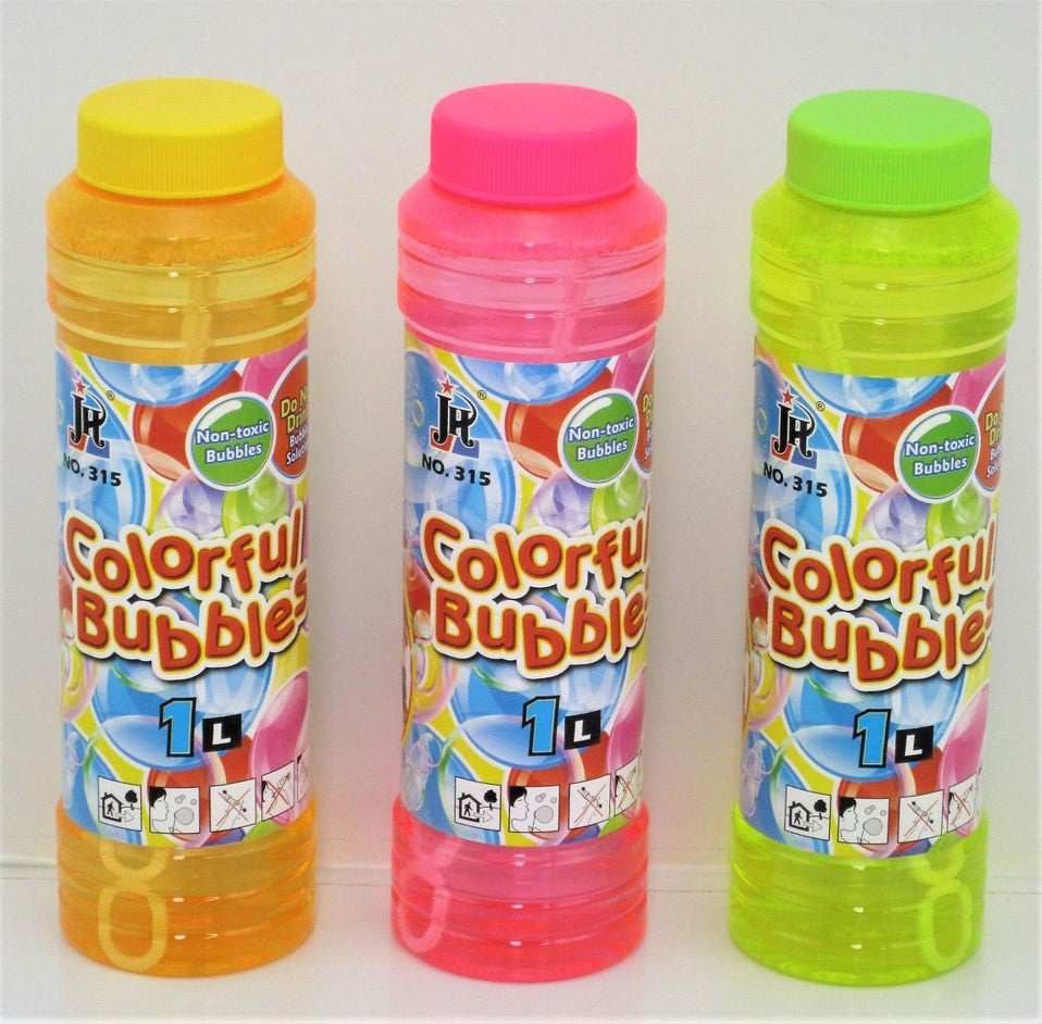 TOY BUBBLE MIX GIANT 1L BOTTLE AND WAND   G87623