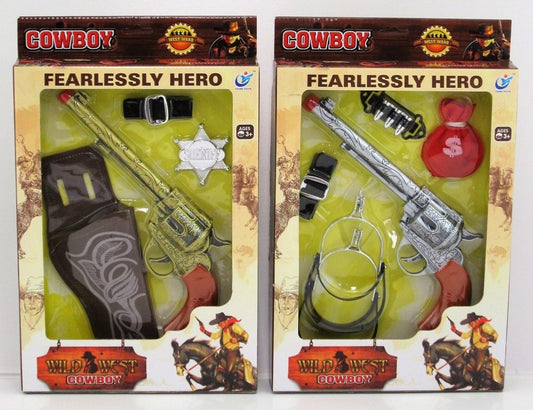 TOY GUN SET WILD WEST COWBOY   G87639