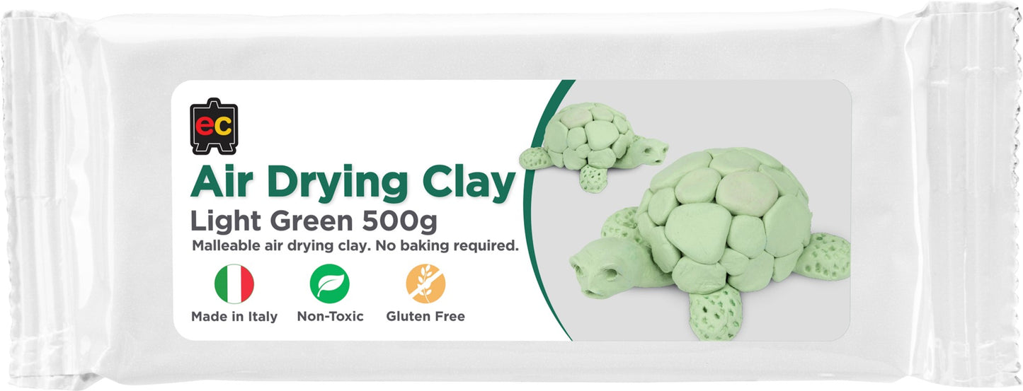 CLAY MODELLING EC AIR-DRY 500G OLIVE GREEN   G87708