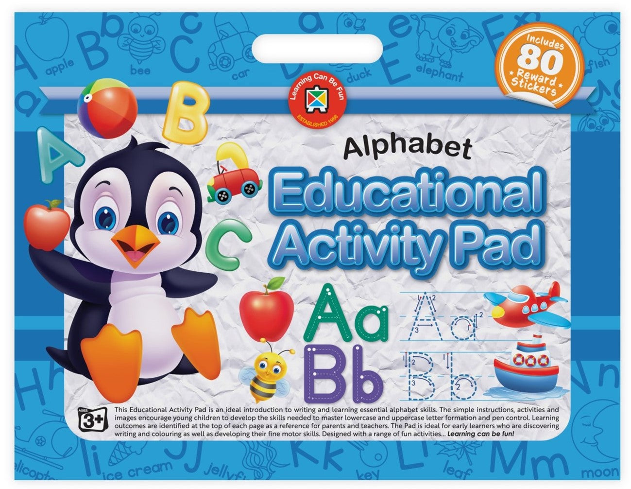 ACTIVITY PAD EC ALPHABET   G87720