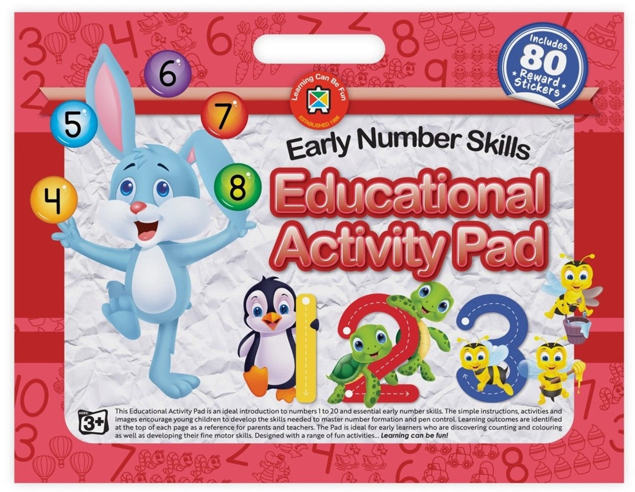 ACTIVITY PAD EC EARLY NUMBERS   G87722