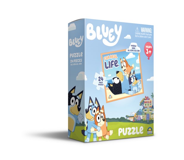 JIGSAW PUZZLE BLUEY BOXED 24PCE 2 ASST   G87977