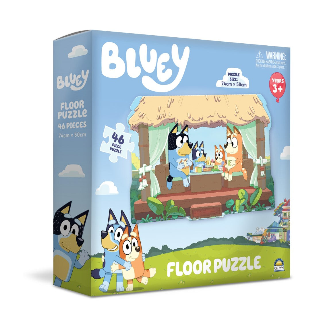 JIGSAW PUZZLE BLUEY FLOOR 46PCE   G87978