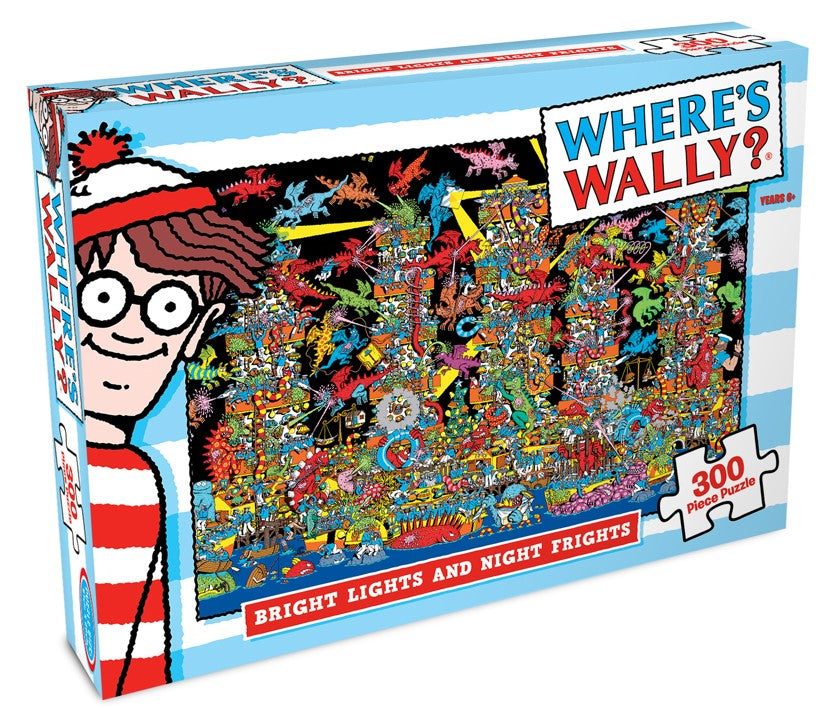 JIGSAW PUZZLE WHERE'S WALLY 300PCE SERIES A 3 ASST   G88016