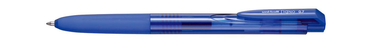 PEN UNI SIGNO 0.7MM RT1 RETRACTABLE GEL BLUE   G88218