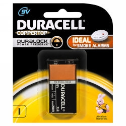 BATTERY DURACELL ALK 9V BP1   G88623