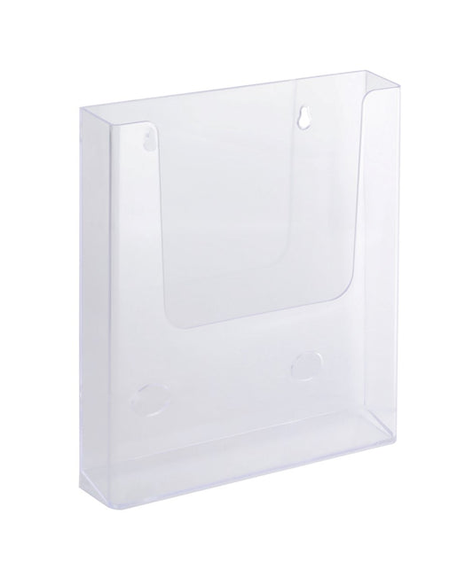 BROCHURE HOLDER A5 SINGLE WALL MOUNT CLEAR   G88824