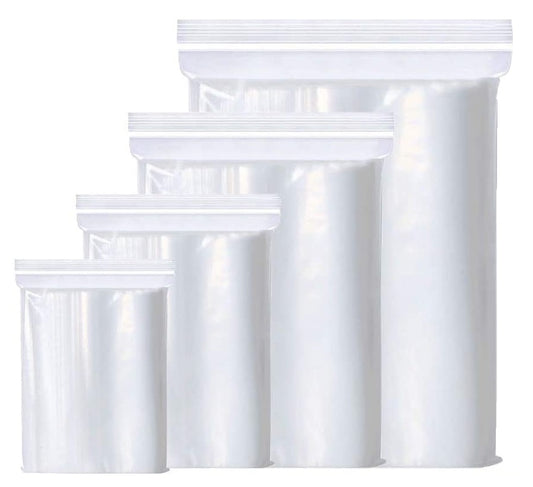 BAGS PLASTIC RESEALABLE GNS 40X50MM PK100   G89006