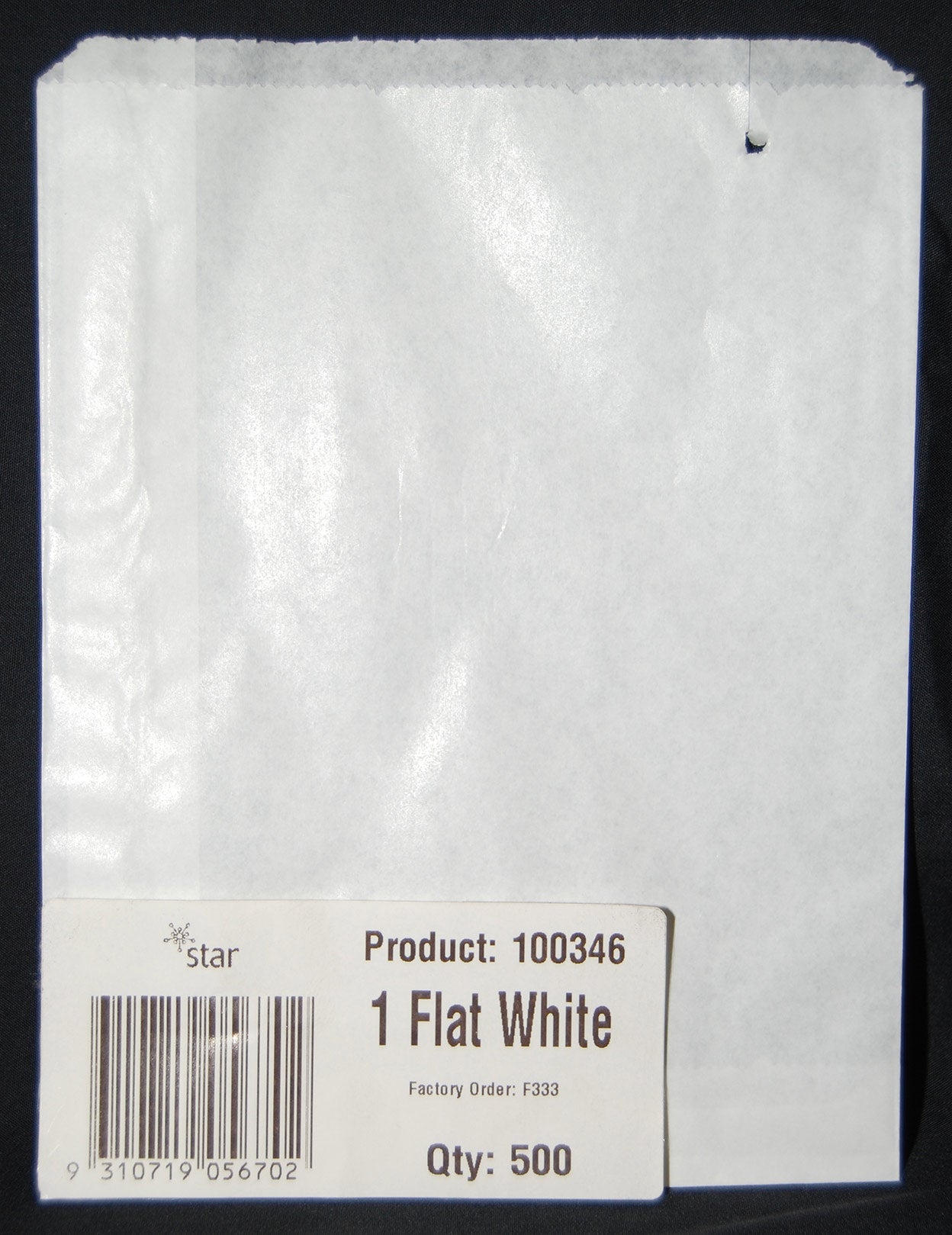 BAGS PAPER WHITE NO.1 LONG 170X140 PK500   G89009