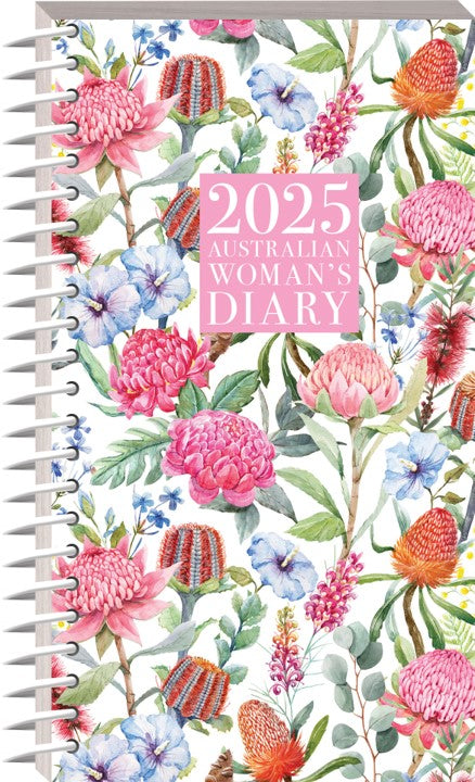 DIARY 2025 AUST WOMENS 100X180MM WIRO SLIMLINE WTV   G89483.25