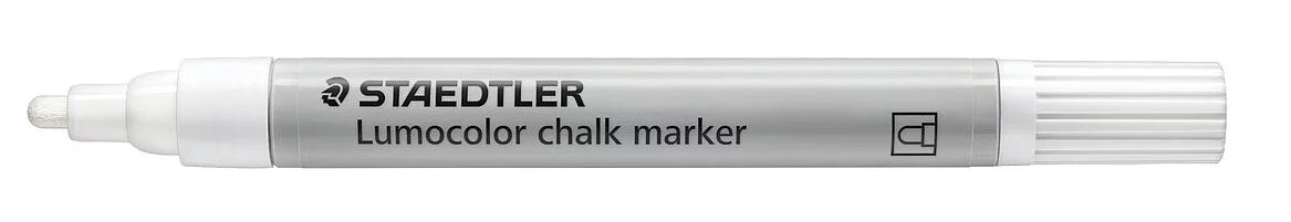 CHALK MARKER STAEDTLER LUMOCOLOR WHITE   G89544