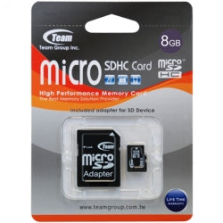 MEMORY CARD TEAM MICRO SDHC CLASS 10 8GB   G90704