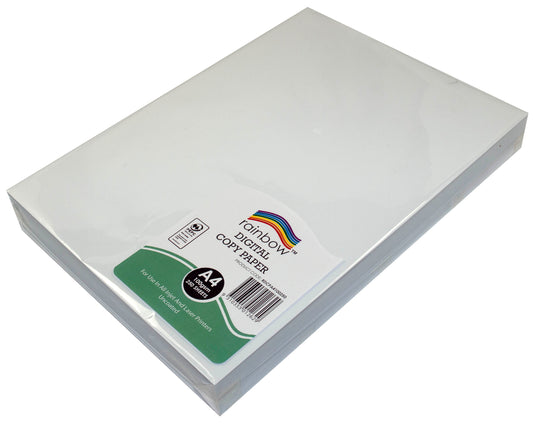 DIGITAL COPY PAPER RAINBOW A4 PEFC 100GSM WHITE PK250   G93474