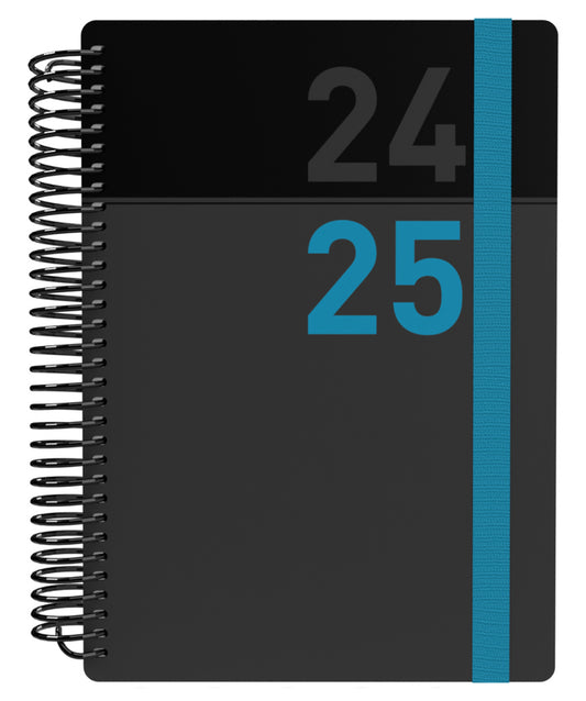 ACADEMIC DIARY/PLANNER DELTA A5 FY AUG 24-AUG 25 APPT. FP51M.60 DTP BLUE   G93967