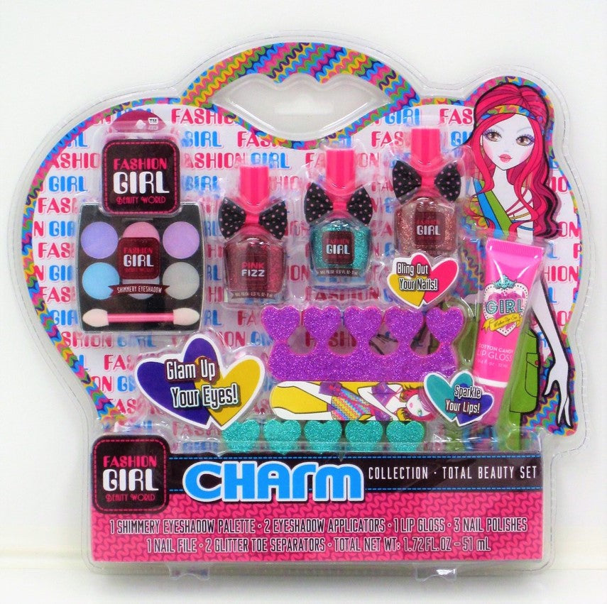 TOY JEWELLERY NAIL & MAKE UP SET   G94559