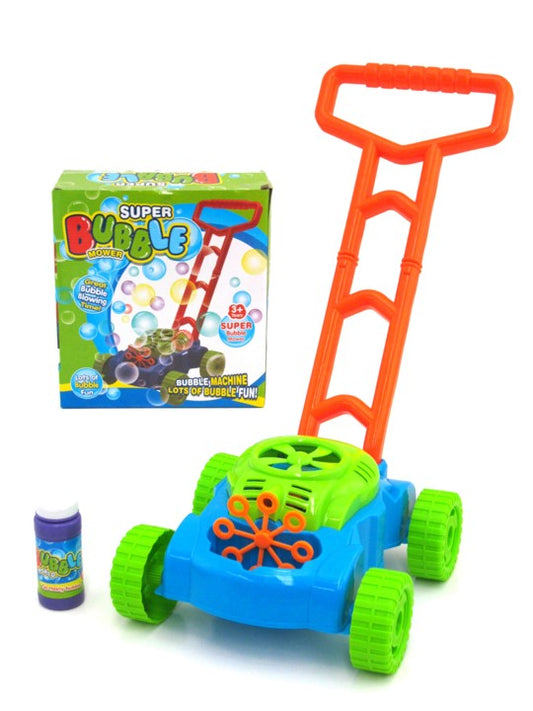 TOY BUBBLES SUPER BLOWER LAWN MOWER   G94563